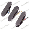 Set de 3 pickups single coil sellados con cubierta cerrada para guitarra eléctrica, mástil, medio y puente