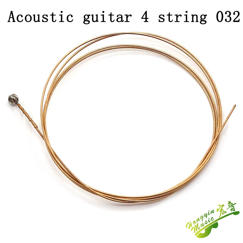 Cuerda suelta individual de latón para guitarra eléctrica y acústica, por calibre