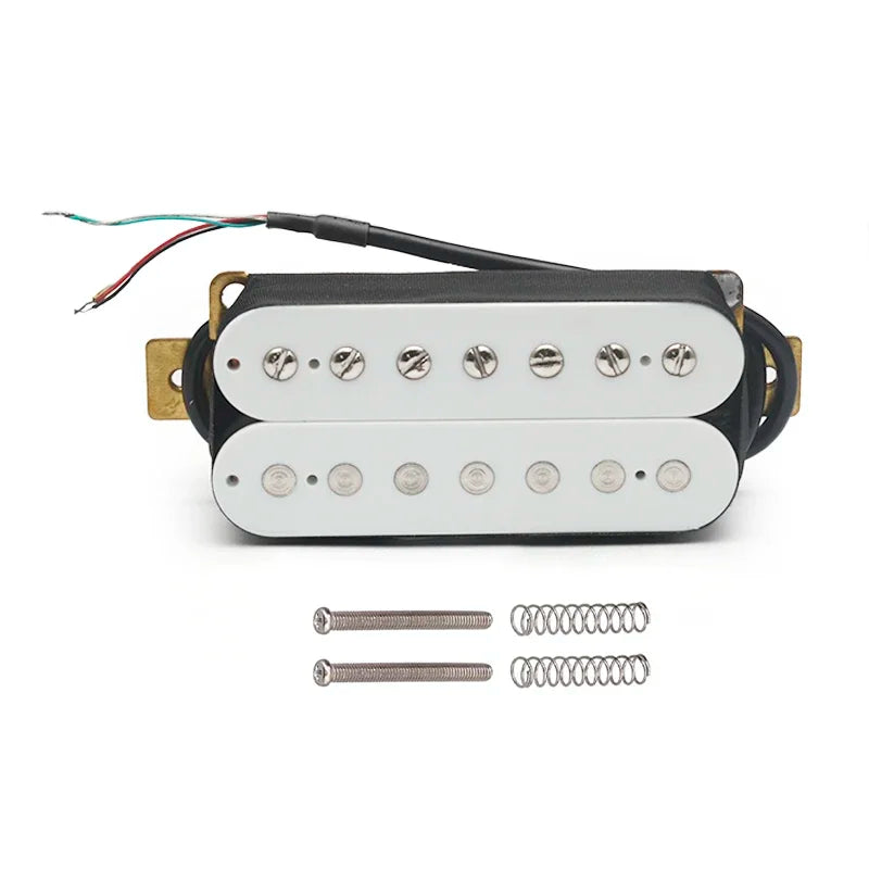 Pickup humbucker de doble bobina para guitarra eléctrica de 7 cuerdas, con coil split, salida N8,5K/B14K