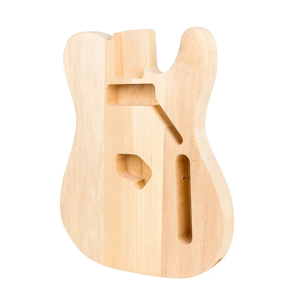 Kit DIY para armar guitarra eléctrica de 6 cuerdas, 22 trastes, cuerpo sin pintar, 39 pulgadas