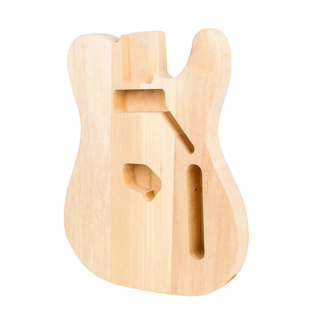 Kit DIY para armar guitarra eléctrica de 6 cuerdas, 22 trastes, cuerpo sin pintar, 39 pulgadas