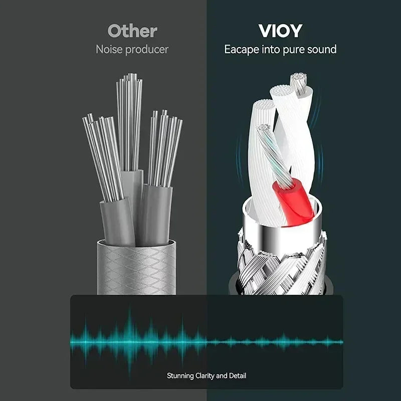 Cable de extensión estéreo AUX 3,5 mm macho a hembra, genérico