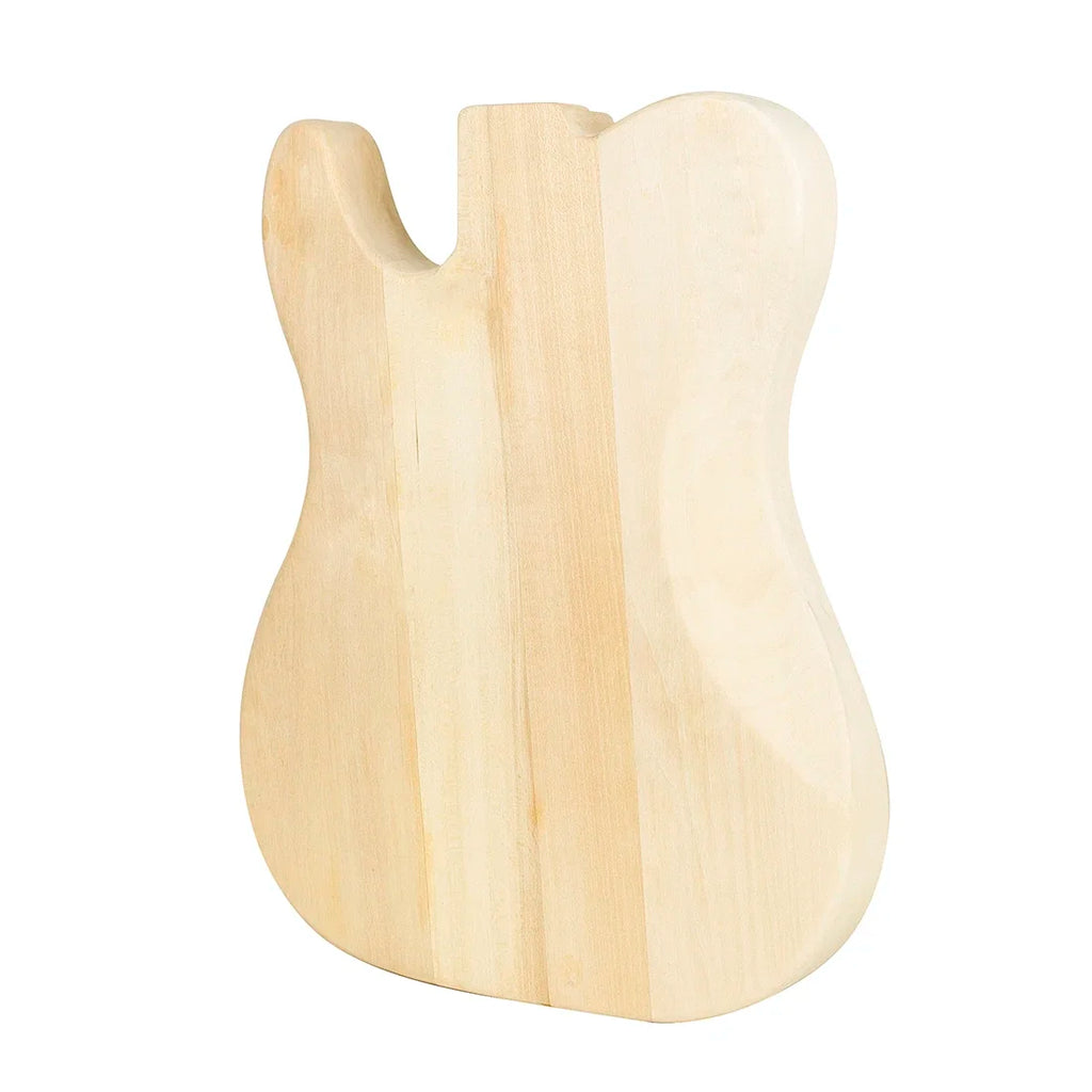Kit DIY para armar guitarra eléctrica de 6 cuerdas, 22 trastes, cuerpo sin pintar, 39 pulgadas