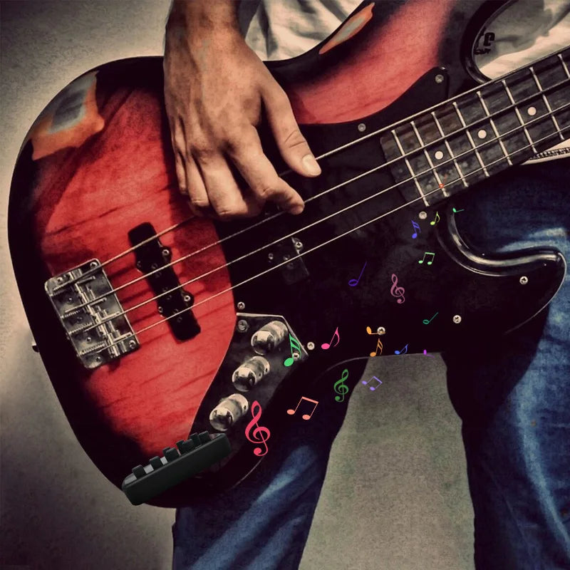 Mini amplificador de audífonos plug and play para guitarra eléctrica o bajo, con OTG y grabación interna, a batería