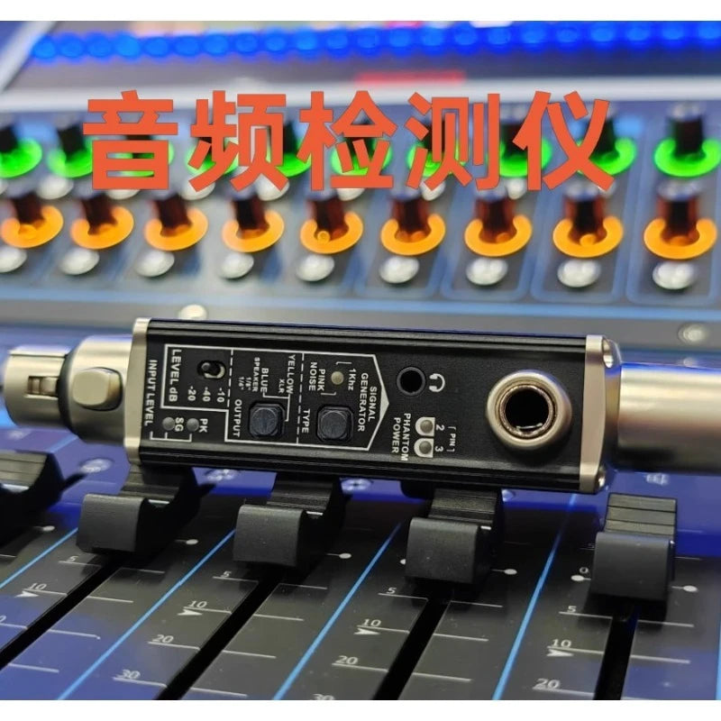 Probador de audio portátil multifuncional estilo Xvive AT-1 — NO original