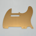 Pickguard de aluminio dorado para guitarra estilo Telecaster, 8 tornillos, compatible con Telecaster estándar