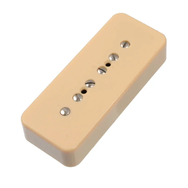 Pickup P90 soapbar single coil para guitarra eléctrica, unidad de mástil o puente o set de mástil y puente, en negro, blanco, marfil, verde o cromado
