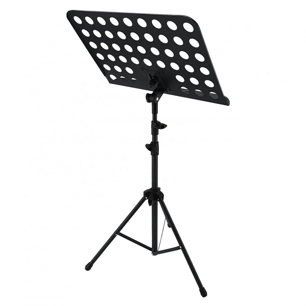 Atril plegable para partituras, altura ajustable de 80 a 142 cm, base de trípode, portátil