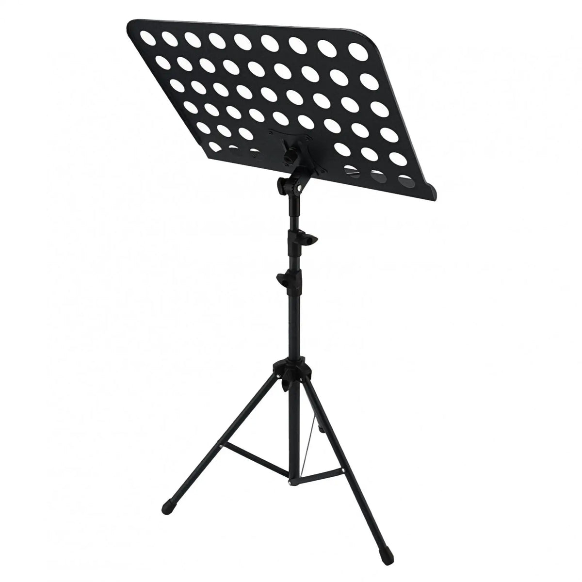 Atril plegable para partituras, altura ajustable de 80 a 142 cm, base de trípode, portátil