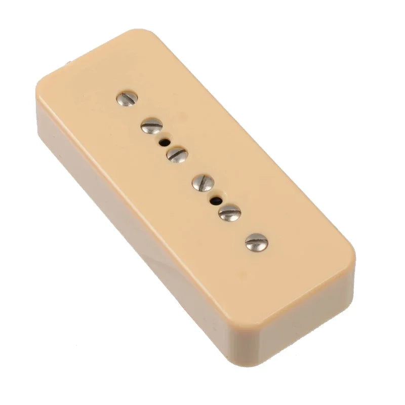 Pickup P90 soapbar single coil para guitarra eléctrica, unidad de mástil o puente o set de mástil y puente, en negro, blanco, marfil, verde o cromado