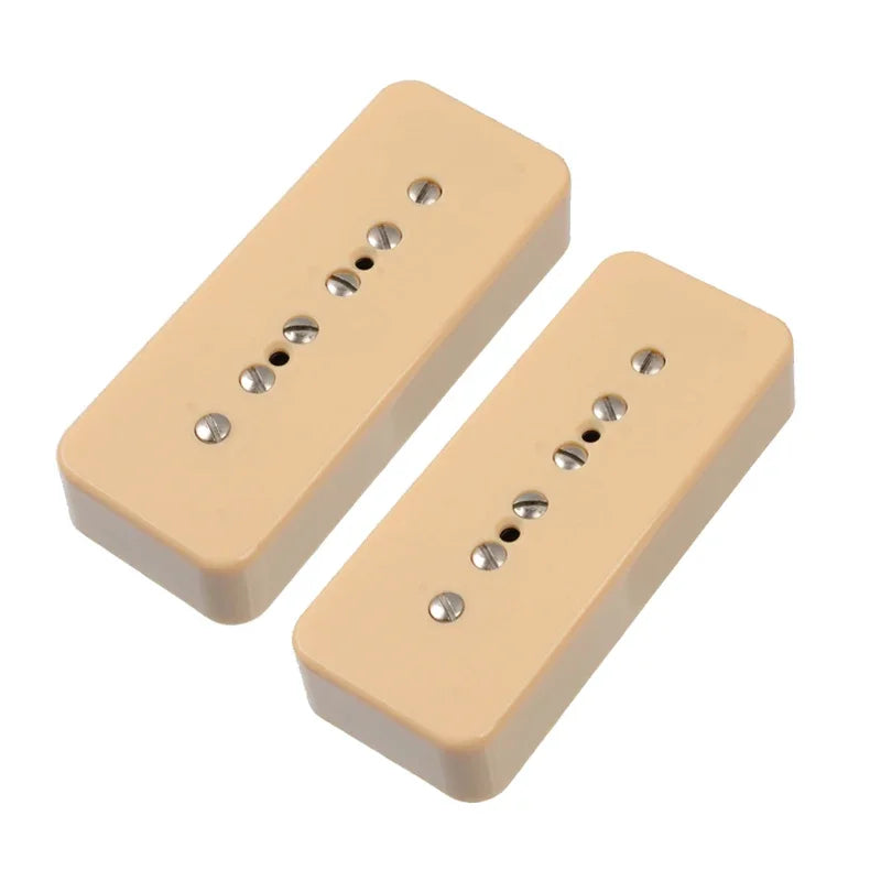 Pickup P90 soapbar single coil para guitarra eléctrica, unidad de mástil o puente o set de mástil y puente, en negro, blanco, marfil, verde o cromado