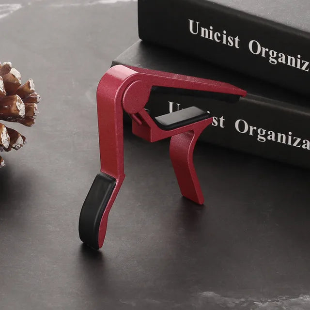 Capo (cejilla) de aluminio para guitarra acústica y clásica, cambio rápido de tono, varios colores