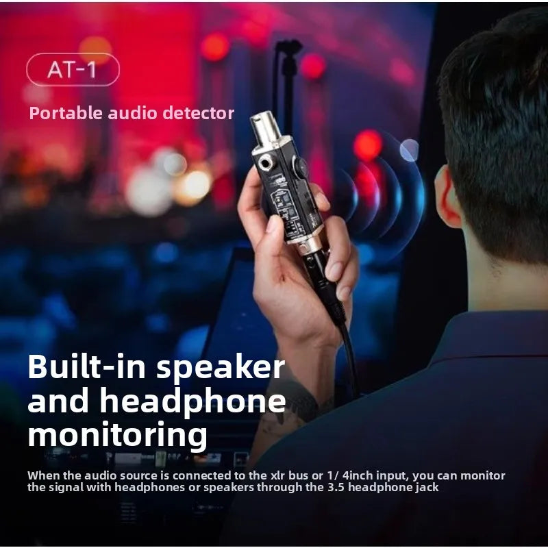 Probador de audio portátil multifuncional estilo Xvive AT-1 — NO original