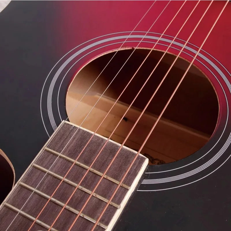 Cuerdas de guitarra acústica Alice A206, juego de 6 cuerdas de cobre con recubrimiento de bronce fosforado, calibre 011-052