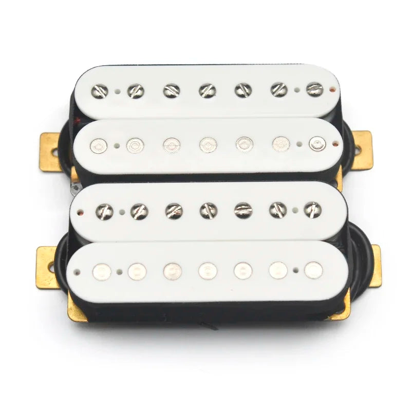 Pickup humbucker de doble bobina para guitarra eléctrica de 7 cuerdas, con coil split, salida N8,5K/B14K