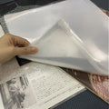 Fundas exteriores transparentes para discos de vinilo de 12 pulgadas, con solapa, paquetes de 25 y 75 unidades