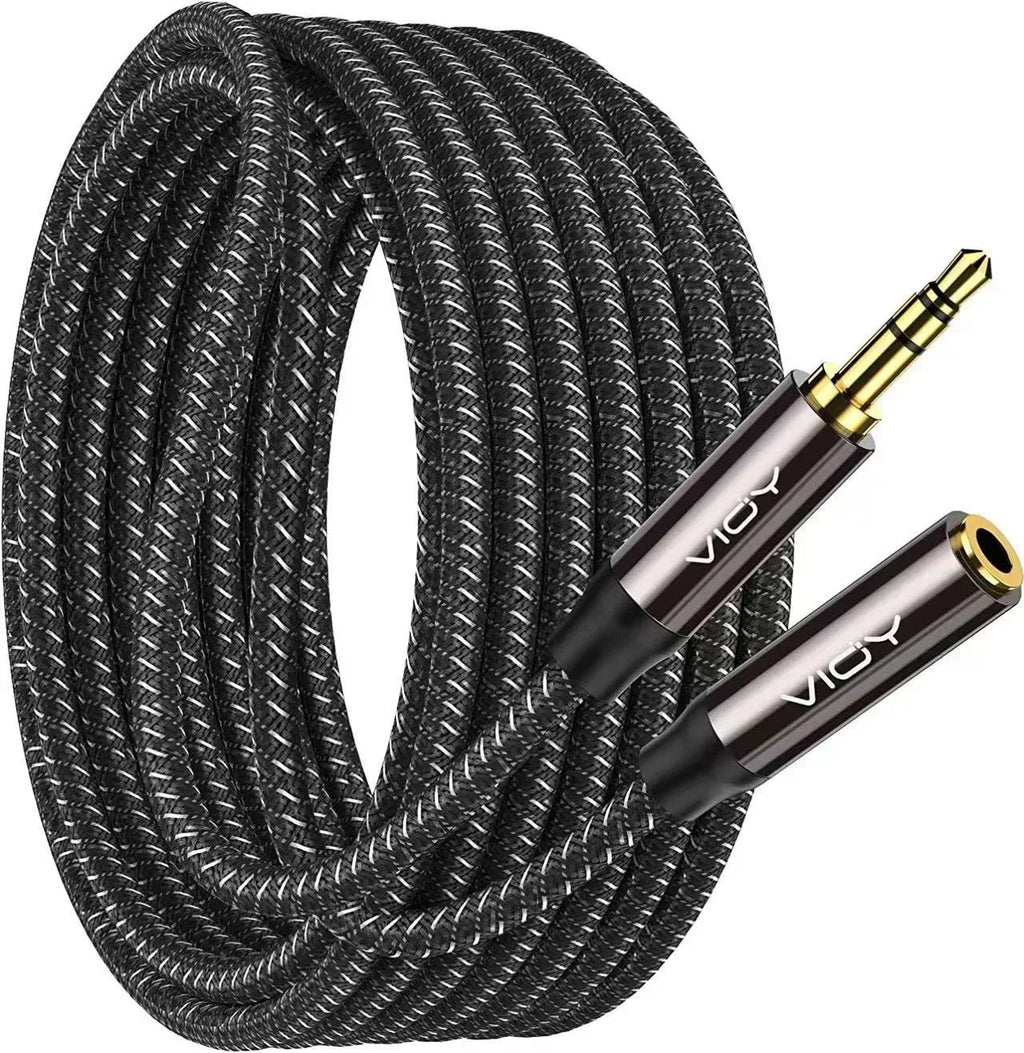 Cable de extensión estéreo AUX 3,5 mm macho a hembra, genérico