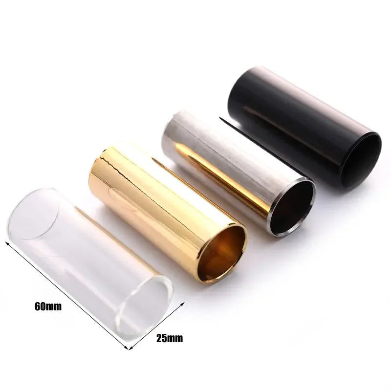 Slide para guitarra, 60 mm, metal y vidrio