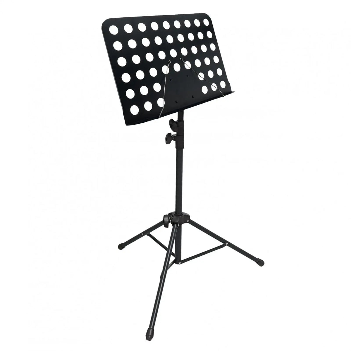Atril plegable para partituras, altura ajustable de 80 a 142 cm, base de trípode, portátil