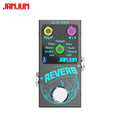Pedal de efecto reverb digital para guitarra y bajo, con 9 tipos de reverb, audio Bluetooth y alimentación USB
